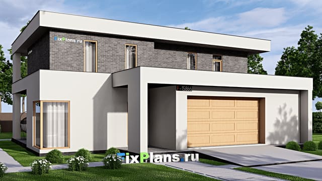 Двухэтажный дом F-15866